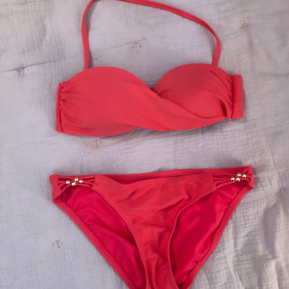 Adorable Coral Bikini